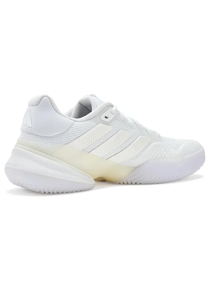 Кроссовки теннисные Barricade 1/4 Adidas — изображение 3 из 4, белый/металлик/белый