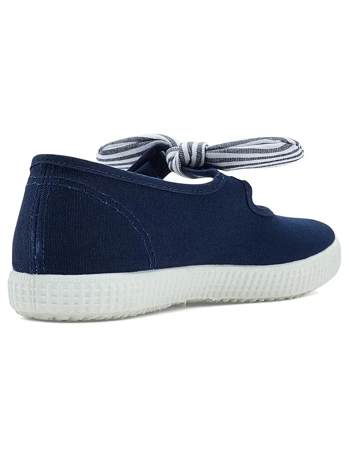 Кроссовки с бантом 53002 Cienta Kids Shoes — изображение 3 из 4, темно-синий