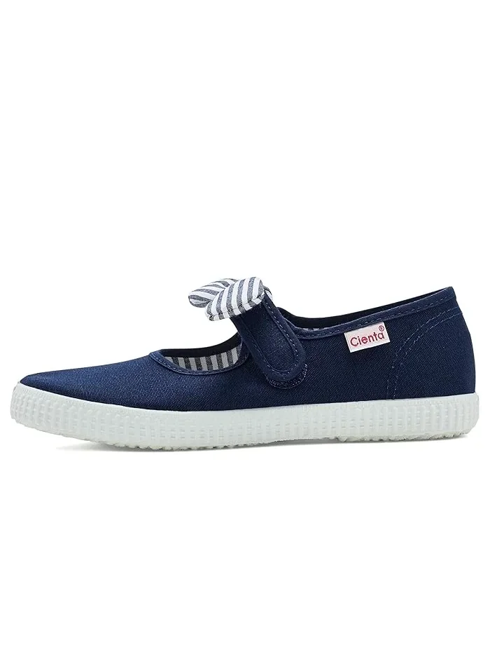 Кроссовки с бантом 53002 Cienta Kids Shoes — изображение 4 из 4, темно-синий