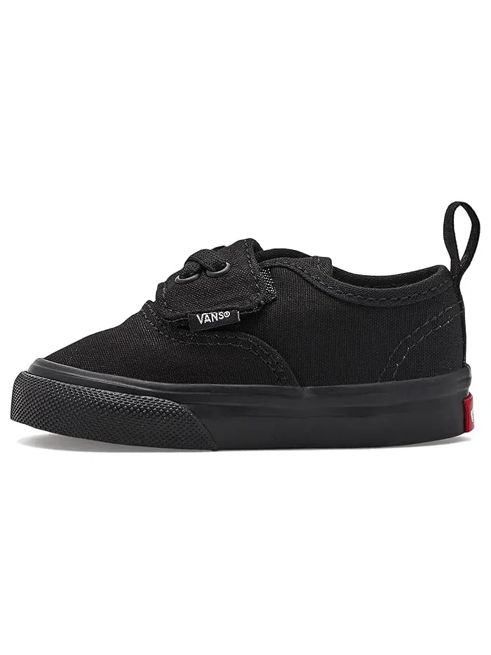 Кроссовки на эластичных шнурках Authentic Elastic V Vans Kids — изображение 4 из 4, черный/черный