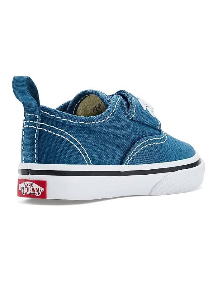 Кроссовки с эластичными шнурками Authentic Elastic V Vans Kids — изображение 3 из 4, темно-синий