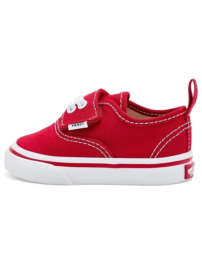 Кроссовки на эластичных шнурках Authentic Elastic V Vans Kids — изображение 4 из 4, красный