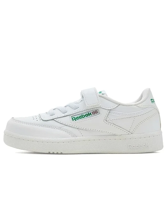 Кроссовки детские Club C 1V Reebok Kids — изображение 4 из 4, белый/зеленый/синий