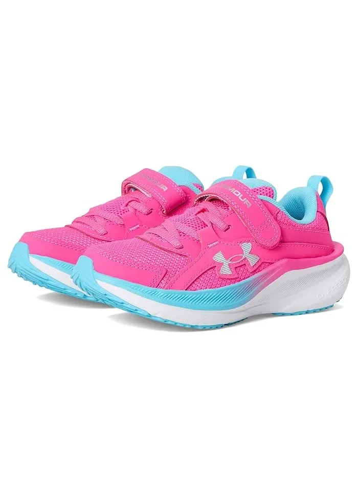 Кроссовки Charged Assert 11 Alternate Closure Under Armour Kids — изображение 1 из 4, розовый/синий