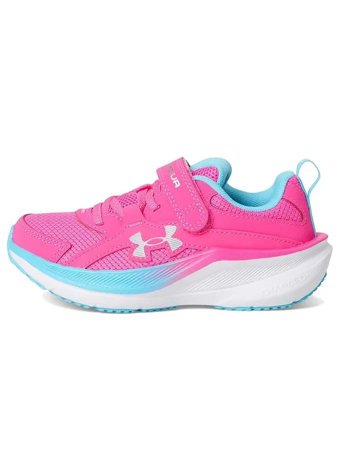 Кроссовки Charged Assert 11 Alternate Closure Under Armour Kids — изображение 4 из 4, розовый/синий