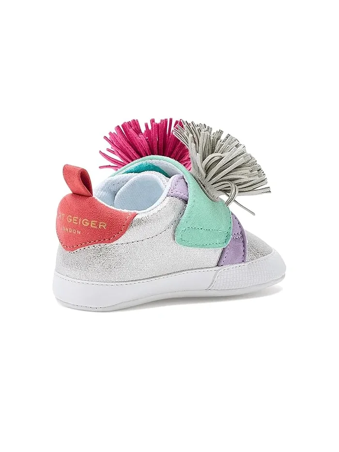 Кроссовки с бахромой Baby Laney Fringe Kurt Geiger London Kids — изображение 3 из 4, мульти