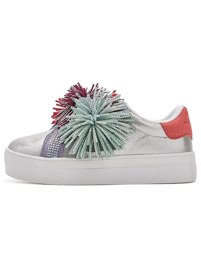 Кроссовки с бахромой Laney Fringe Kurt Geiger London Kids — изображение 4 из 4, мульти