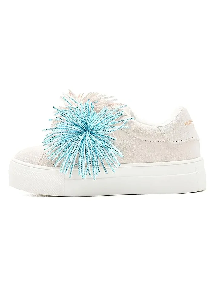 Кроссовки с бахромой Laney Fringe Kurt Geiger London Kids — изображение 4 из 4, белый