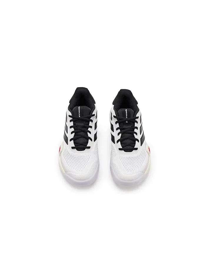Кроссовки теннисные Barricade 1/4 Adidas — изображение 2 из 4, белый/черный/красный