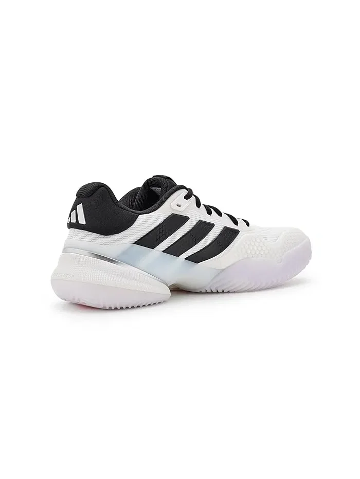 Кроссовки теннисные Barricade 1/4 Adidas — изображение 3 из 4, белый/черный/красный