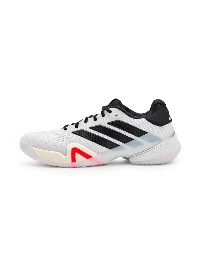 Кроссовки теннисные Barricade 1/4 Adidas — изображение 4 из 4, белый/черный/красный
