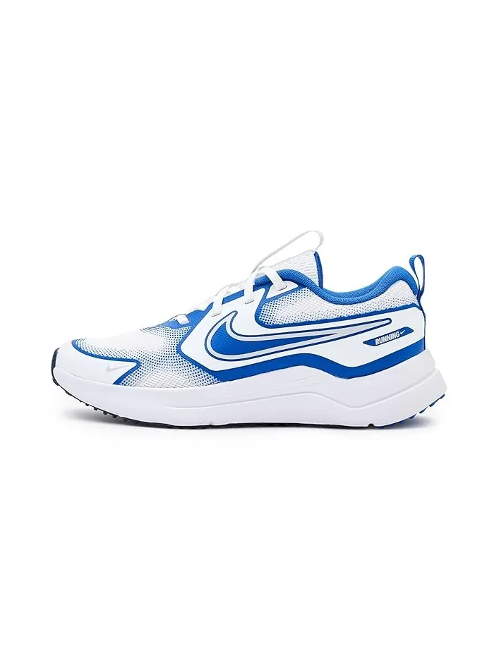 Кроссовки Cosmic Runner Swoosh Nike Kids — изображение 4 из 4, белый/серый//темно-синий