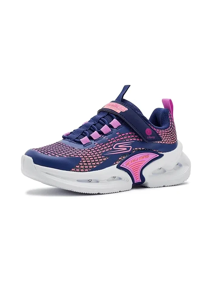 Кроссовки с подсветкой Kinetic-Lights 303728L SKECHERS KIDS — изображение 3 из 4, темно-синий/мульти