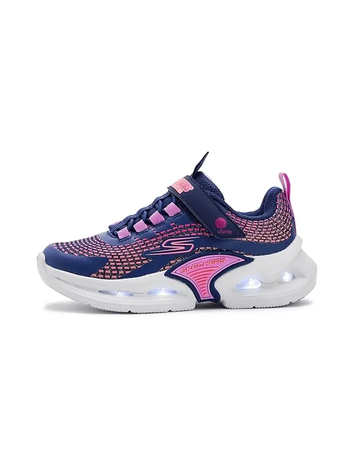 Кроссовки с подсветкой Kinetic-Lights 303728L SKECHERS KIDS — изображение 4 из 4, темно-синий/мульти