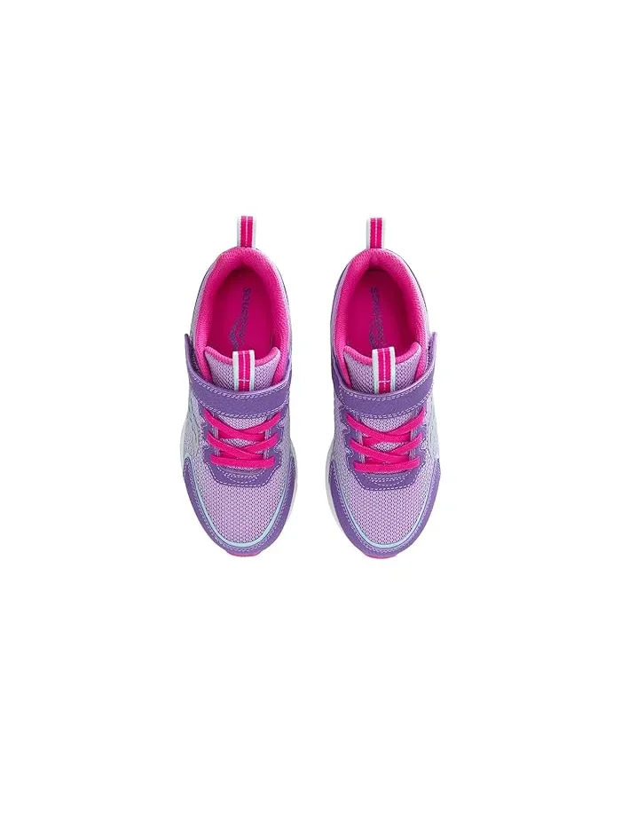 Кроссовки детские Cohesion FST Saucony Kids — изображение 2 из 4, фиолетовый/розовый