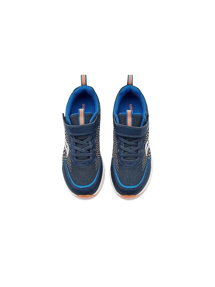 Кроссовки с эластичными шнурками Cohesion FST Saucony Kids — изображение 2 из 4, темно-синий