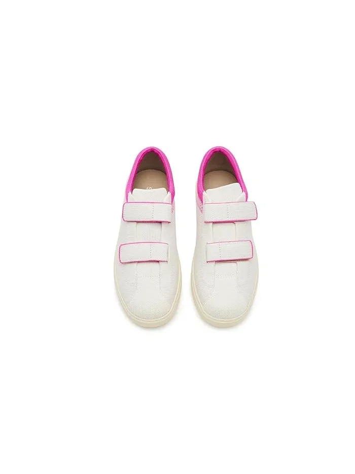 Кроссовки на липучках Strap Sneakers Rothy's Kids — изображение 2 из 4, розовый