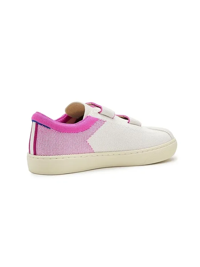 Кроссовки на липучках Strap Sneakers Rothy's Kids — изображение 3 из 4, розовый