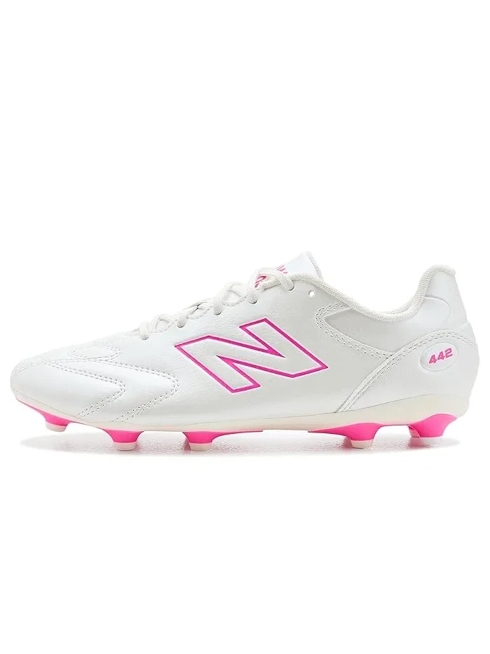 Кроссовки футбольные 442 Team FG V3 New Balance Kids — изображение 4 из 4, розовый