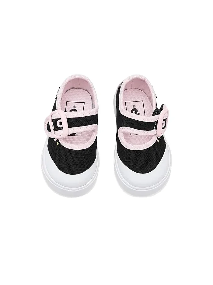 Кроссовки Mary Jane Vans Kids — изображение 2 из 4, черный/розовый