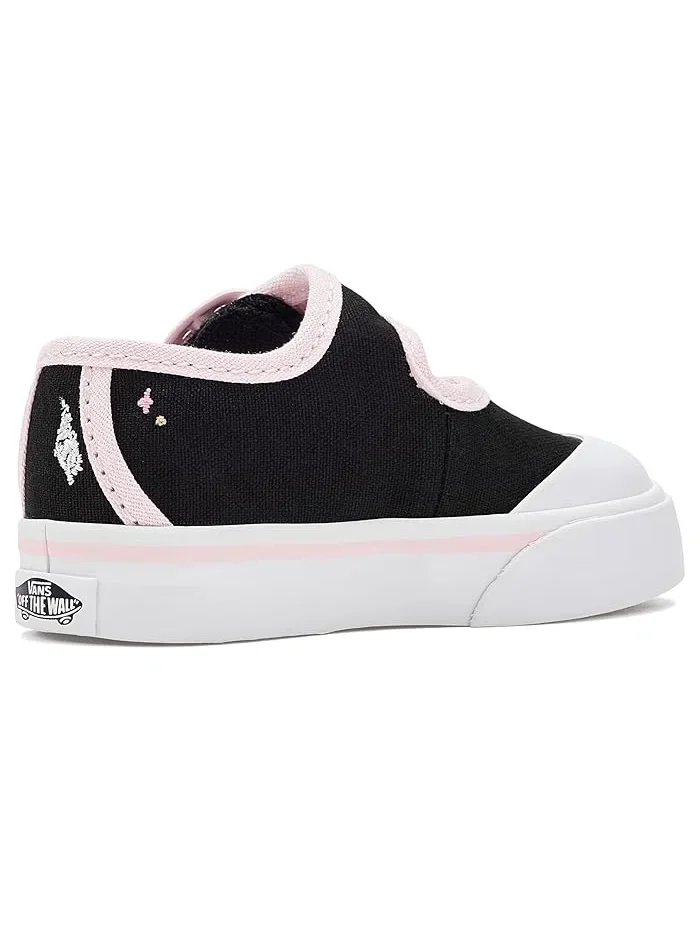 Кроссовки Mary Jane Vans Kids — изображение 3 из 4, черный/розовый