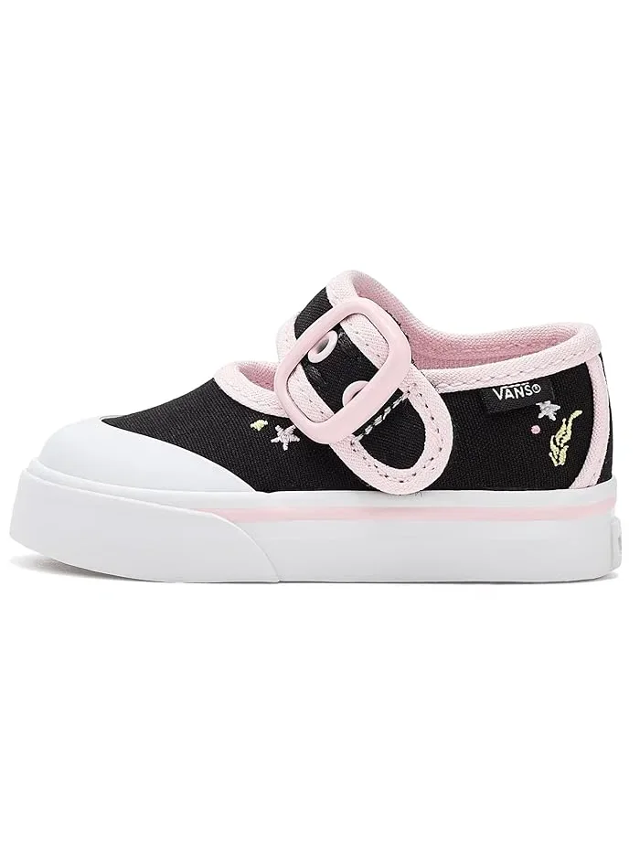 Кроссовки Mary Jane Vans Kids — изображение 4 из 4, черный/розовый