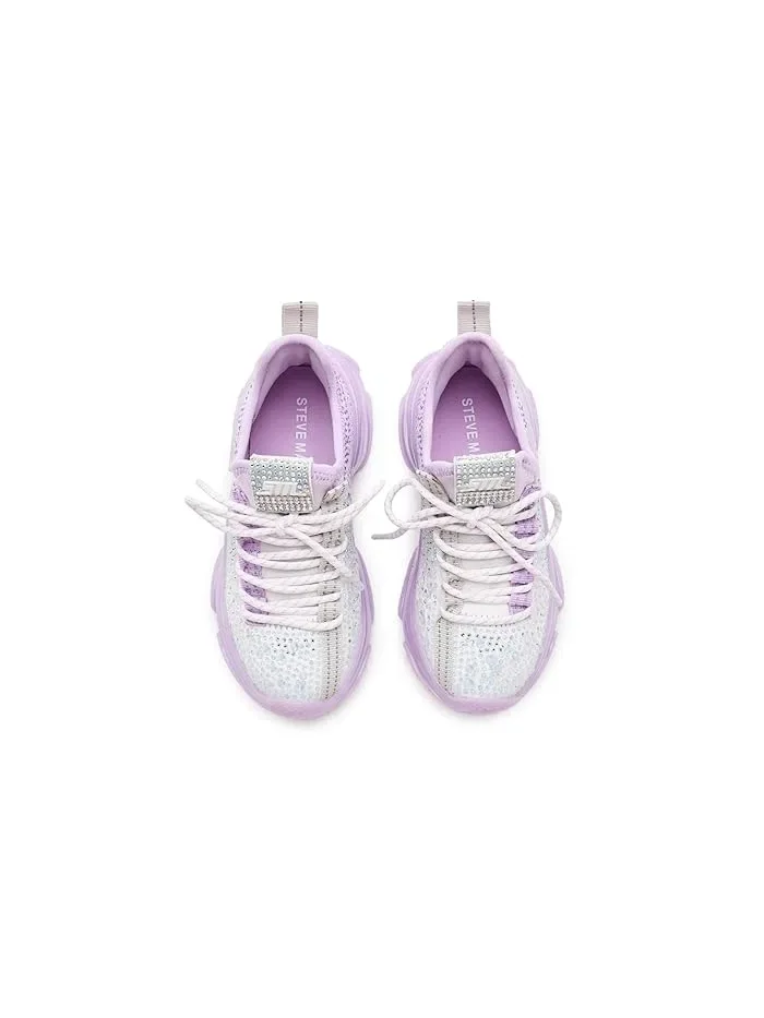 Кроссовки с блестками Mac Steve Madden Kids — изображение 2 из 4, фиолетовый