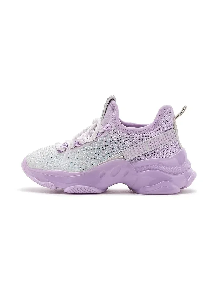 Кроссовки с блестками Mac Steve Madden Kids — изображение 4 из 4, фиолетовый