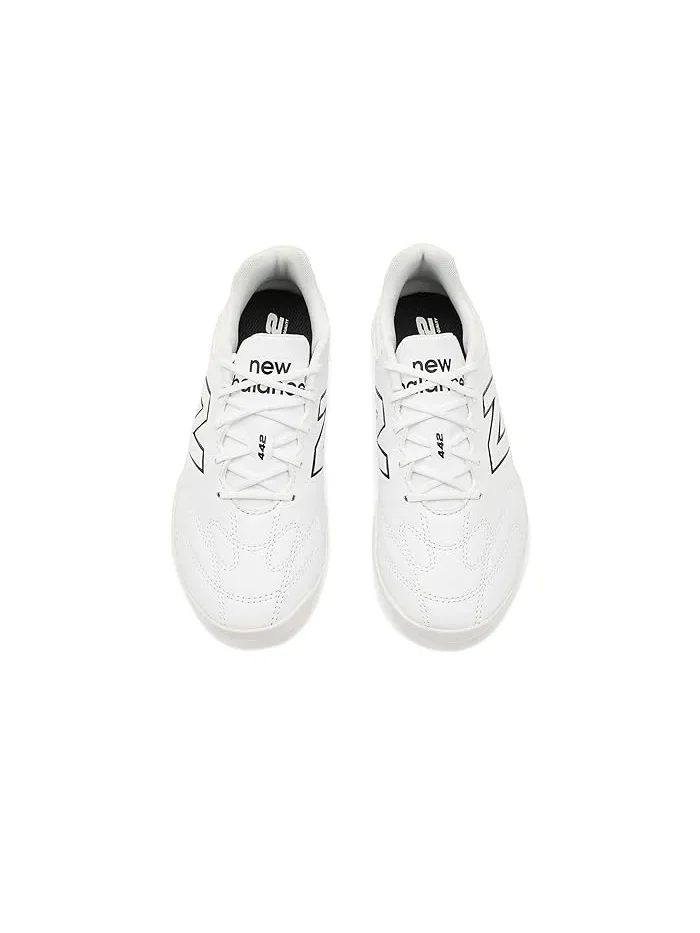 Кроссовки New Balance Kids 442 Team TF V3 — изображение 2 из 4, белый/черный
