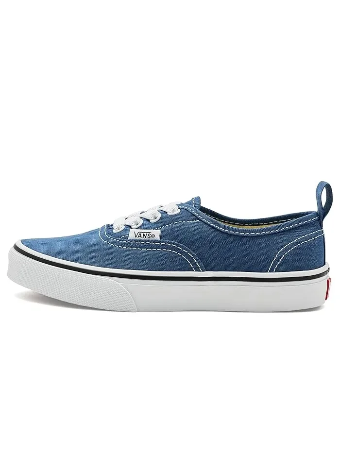 Кроссовки на эластичных шнурках Authentic Elastic Lace Vans Kids — изображение 4 из 4, темно-синий