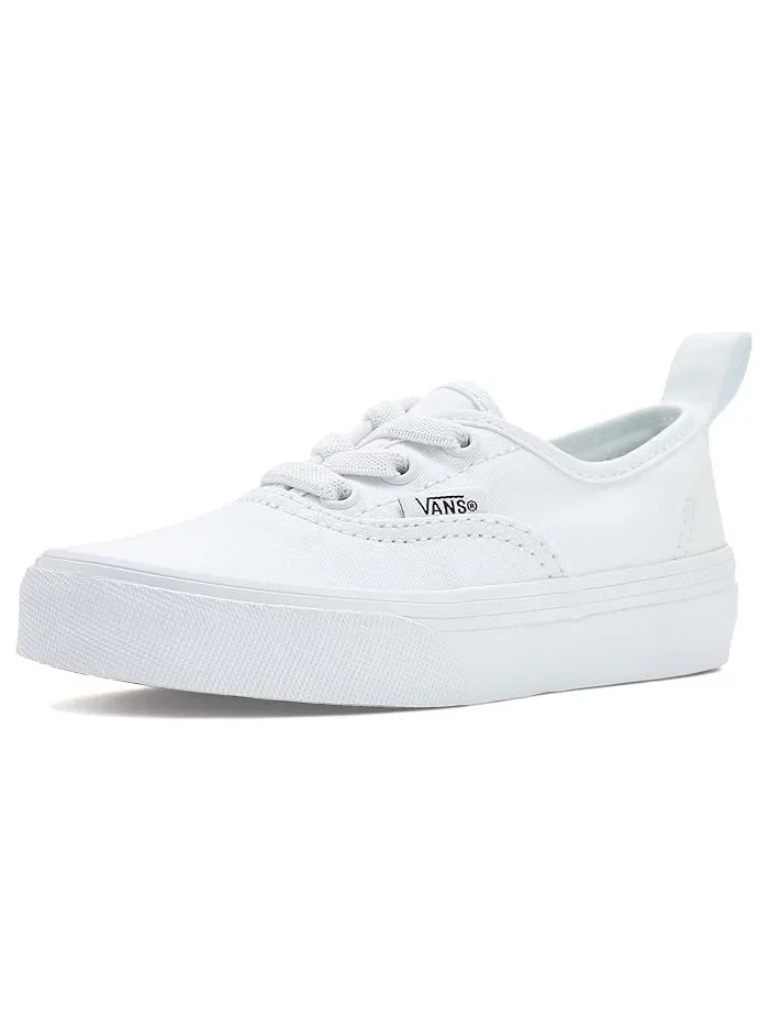 Кроссовки на эластичных шнурках Authentic Elastic Lace Vans Kids — белый