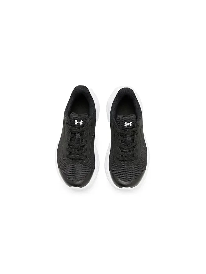 Кроссовки шнурованные Pre School Ascend Alternate Lace Under Armour Kids — изображение 2 из 4, черный/черный/белый