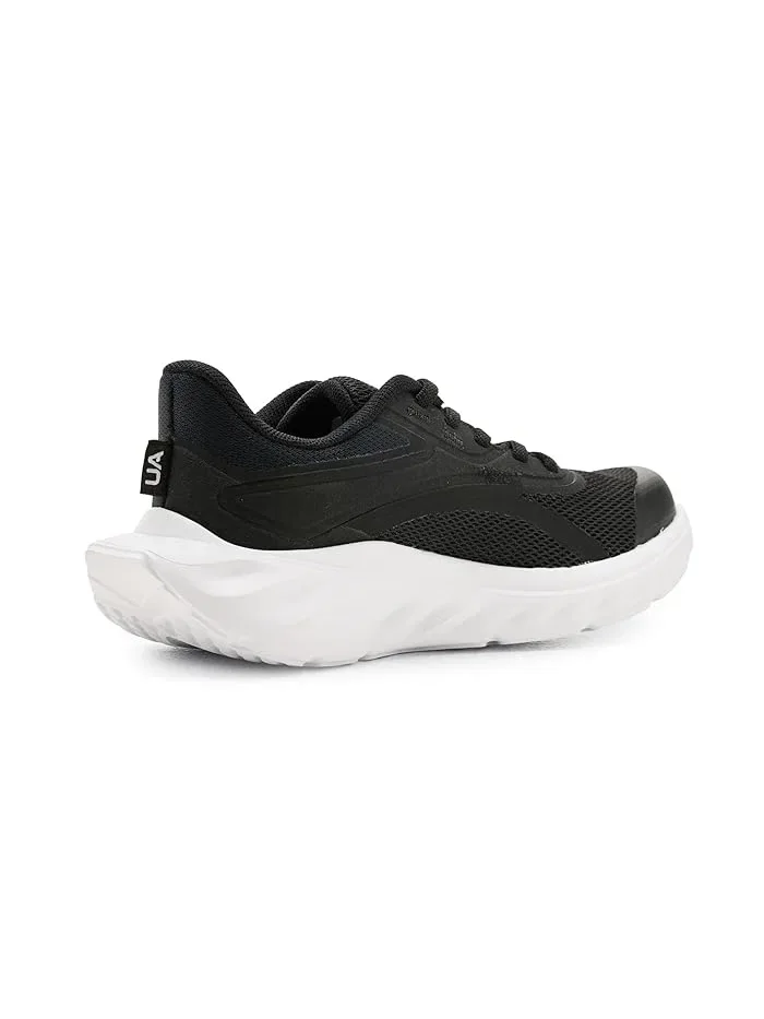 Кроссовки шнурованные Pre School Ascend Alternate Lace Under Armour Kids — изображение 3 из 4, черный/черный/белый