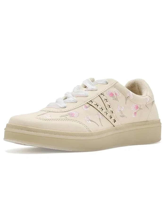 Кроссовки с вырезами-звездами Kaelie Steve Madden Kids — изображение 1 из 4, кость