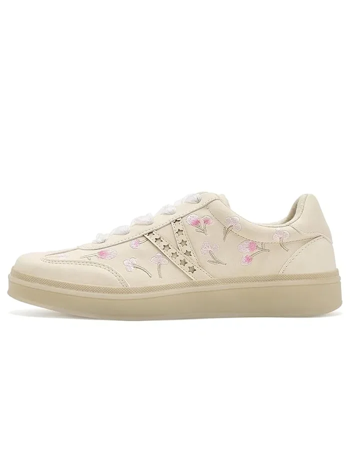 Кроссовки с вырезами-звездами Kaelie Steve Madden Kids — изображение 4 из 4, кость