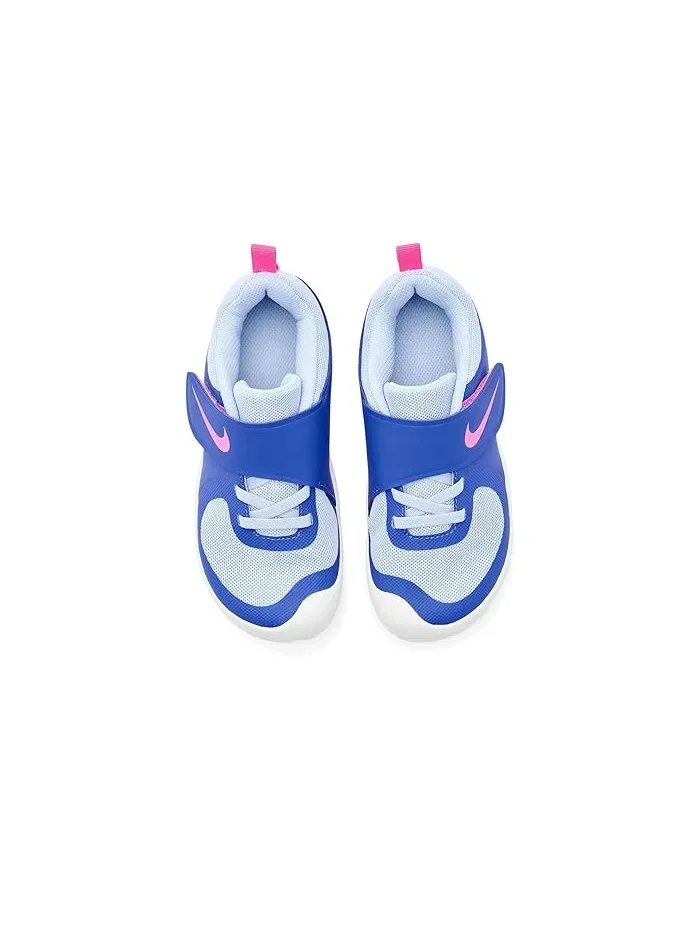 Кроссовки беговые Swoosh 1 Essential Nike Kids — изображение 2 из 4, синий/розовый/синий