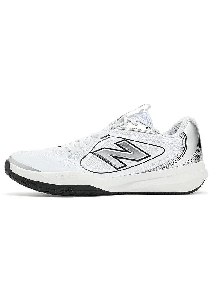 Кроссовки теннисные FuelCell 796 V5 New Balance — изображение 4 из 4, белый/черный