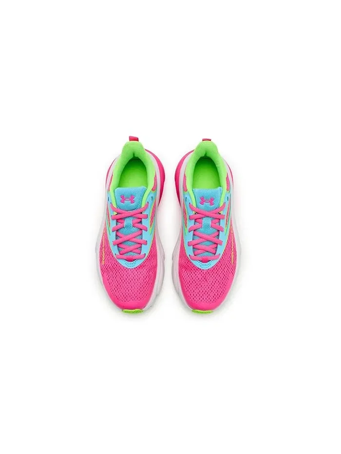 Кроссовки беговые Rogue 6 Under Armour Kids — изображение 2 из 4, розовый/синий/зеленый