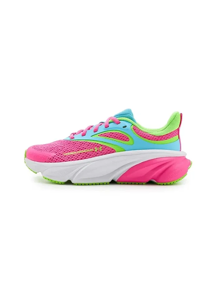 Кроссовки беговые Rogue 6 Under Armour Kids — изображение 4 из 4, розовый/синий/зеленый