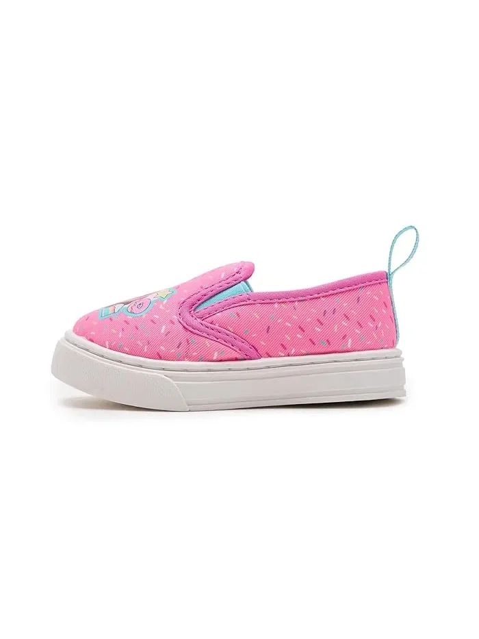 Кроссовки с принтом Gabby's Dollhouse Canvas Slip On Sneakers Josmo — изображение 4 из 4, розовый
