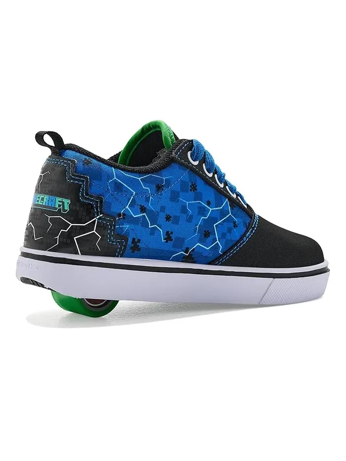 Кроссовки с колесиками Heelys Pro 20 Minecraft — изображение 3 из 4, черный/синий/зеленый
