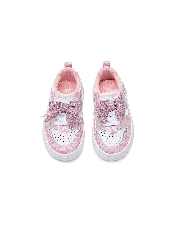 Кроссовки с леопардовым принтом Cheetah Print Court Sneakers Ground Up — изображение 2 из 4, черный