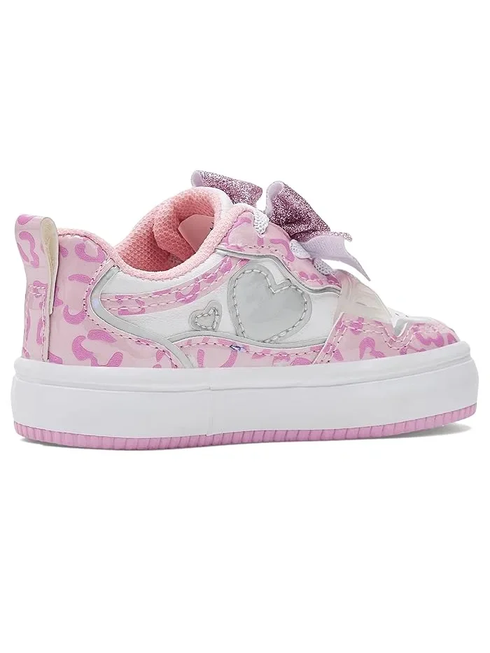 Кроссовки с леопардовым принтом Cheetah Print Court Sneakers Ground Up — изображение 3 из 4, черный