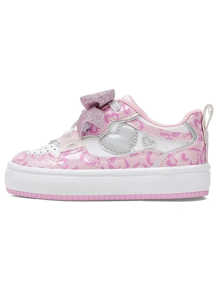 Кроссовки с леопардовым принтом Cheetah Print Court Sneakers Ground Up — изображение 4 из 4, черный