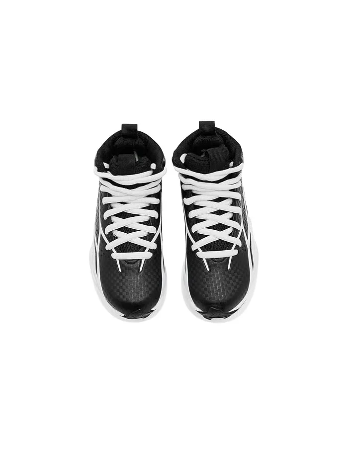Кроссовки футбольные Spotlight Hammer Jr RM черно-белые, Under Armour Kids — изображение 2 из 4, белый