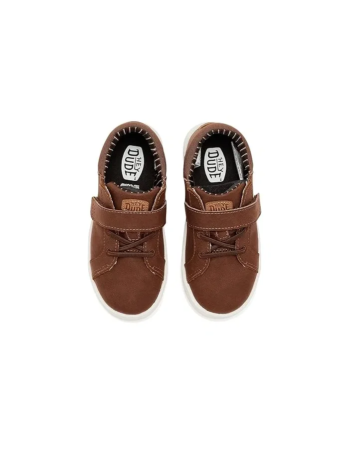 Кроссовки Paul Pro Classic Hey Dude Kids — изображение 2 из 4, коричневый