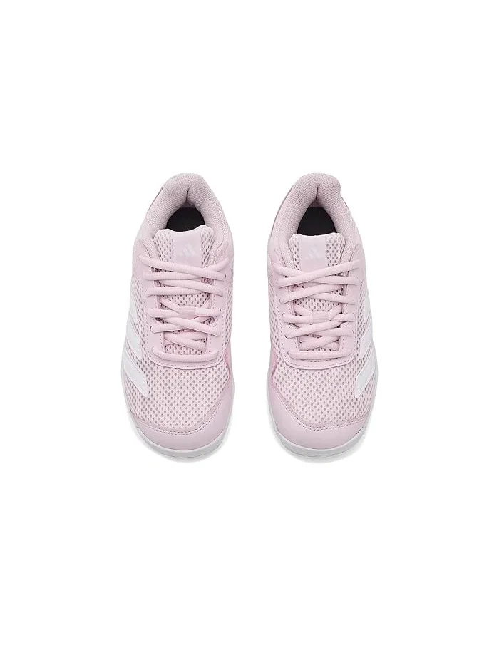 Кроссовки теннисные Courtflash Adidas Kids — изображение 2 из 4, розовый/белый/белый