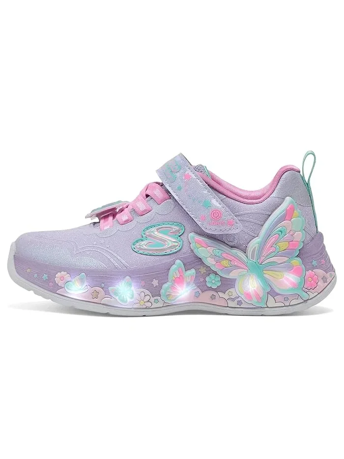 Кроссовки с подсветкой Butterfly Bliss 303065L SKECHERS KIDS — изображение 4 из 4, мульти