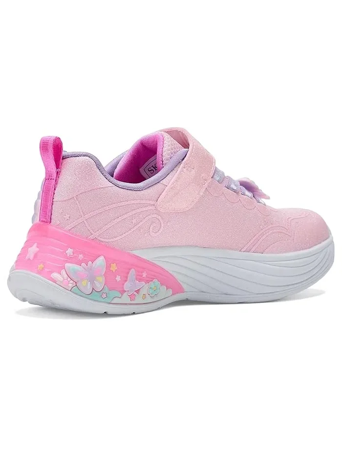 Кроссовки со светодиодами Butterfly Bliss 303065L SKECHERS KIDS — изображение 3 из 4, розовый