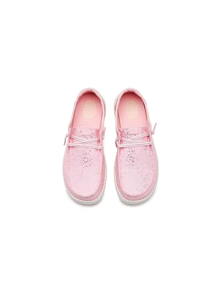 Кроссовки повседневные Wendy Print Hey Dude Kids — изображение 2 из 4, розовый